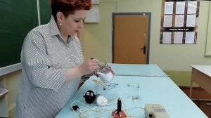 Демонстрация "Электролиз хлорида натрия"