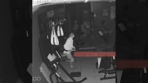 В Белгороде мужик ночью проник в закрытую качалку, но не с целью ограбить, а позаниматься спортом.