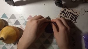 ТЫКВА НА ХЕЛЛОУИН ИЗ ВОЗДУШНОГО ПЛАСТИЛИНА