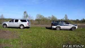 Nissan Navara 2.5TD vs Ssangyong Musso 2.9D (1080p)