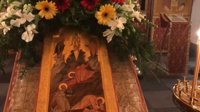 Тропарь и кондак Преображения 180818 смотреть онлайн