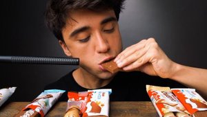 ASMR KINDER CHOCOLATE PARTY Happy Hippos, Chocolate Cake, Delice, Maxi King, Bueno, Country, Pengui