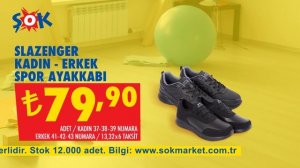 Slazenger Spor Ayakkabı hem ŞOK'ta hem de Cepte ŞOK'ta #ŞOKUcuz!