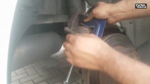 Rear Brake Pad Replacement Toyota Verso