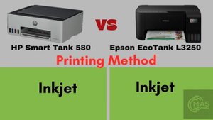 HP Smart Tank 580 vs Epson Eco Tank L3250,L3251,L3256 Comparison |2023