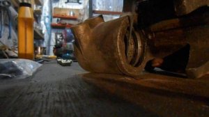 Ремонт тормозов.Установил супорт на таврию