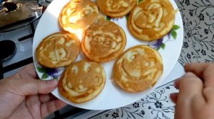 ТЕСТИРУЮ СКОВОРОДУ ДЛЯ ОЛАДИЙ С СМАЙЛИКАМИ.