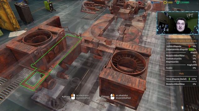 Tank Mechanic Simulator - Live - First Supply DLC - 5 új tankot szerelünk! смотреть онлайн