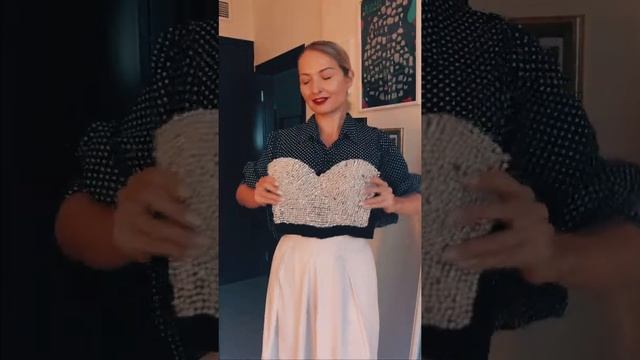 С чем носить брюки-палаццо