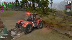 Кировец К742М  SpinTires 2024