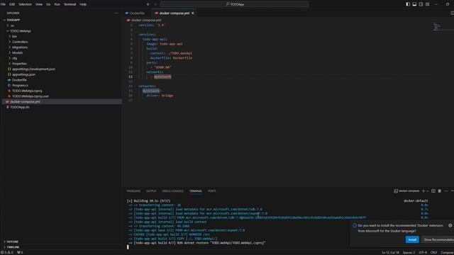 DOTNET_05: Montando tu Aplicación y Base de Datos en Docker con Docker-Compose смотреть онлайн
