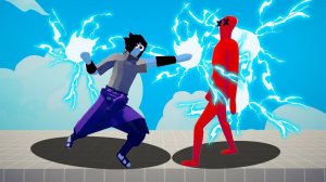 SHARINGAN TEAM vs RANDOM TEAM | TABS - Totally Accurate Battle Simulator