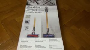 Пылесос беспроводной (аккумуляторный) Dyson v8 Absolute. Распаковка. Обзор. Комплектация.09032018.