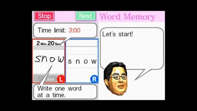 Brain Age: Train Your Brain in Minutes a Day! Playthrough Part 2 (The Run-Ender) смотреть онлайн