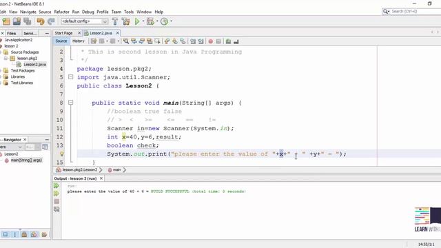 Java Programming - #5 - Boolean Data Type, condtional operators, Logical operators смотреть онлайн