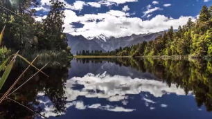 Восхитительная природа Новой Зеландии (4К, Timelapse)
