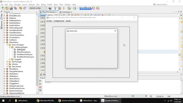 El paquete Swing - La clase JMenuBar (Parte 4) | GUI en Java смотреть онлайн