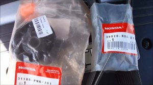Замена ремня и ролика натяжителя на Honda Accord 7 #авто #хонда