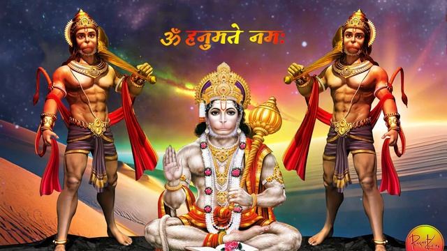 ॐ हनुमते नमः | Om Hanumate Namah | Hanuman Mantra In Hindi 108 Times
