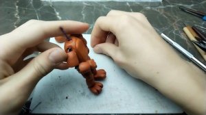 Лепим Мишк Фредди из игры Five Night's at Freddy (FNaF)