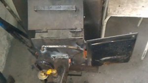 Горелка  чаша на отработке .