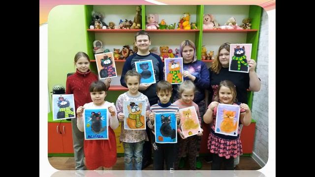Кружок «Разноцветные ладошки»  Выставка рисунков смотреть онлайн
