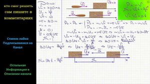 Физика Пуля летит горизонтально со скоростью V0 = 400 м/с попадает в лежащий на горизонтальной