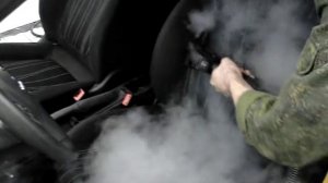 Чистка салона паром