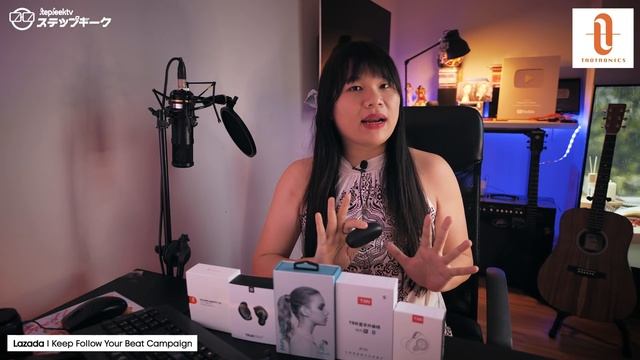 รีวิวหูฟังบลูทูธมาใหม่ สเปกเทพจาก Lazada ลดสูงสุด 60% смотреть онлайн