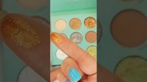 Палетка теней Лэтуаль Glam, обзор и свотчи