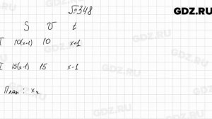 № 348 - Алгебра 8 класс Мерзляк