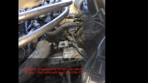 2004 Honda CRV engine water temperature sensor location