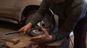 Ловушка на соболя. Изготовление пружины.