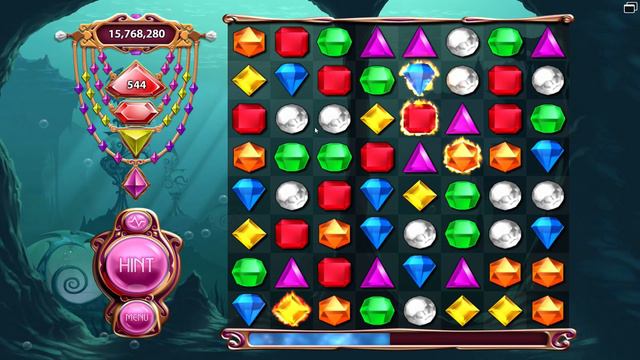Bejeweled 3 - Endless Zen - Level: 544 смотреть онлайн
