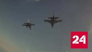 Греческий истребитель упал в море в ходе полета на низкой высоте - Россия 24