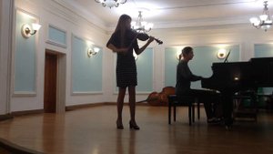 В. А. Моцарт - Концерт No 4 для скрипки с оркестром., 1 часть