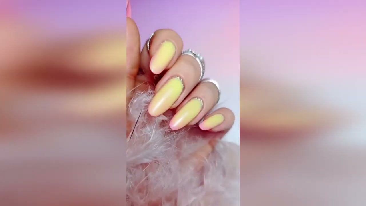 Градиент на ногтях за минуту... #гельлак  #nails #маникюр #nailart  #дизайнногтей #shorts