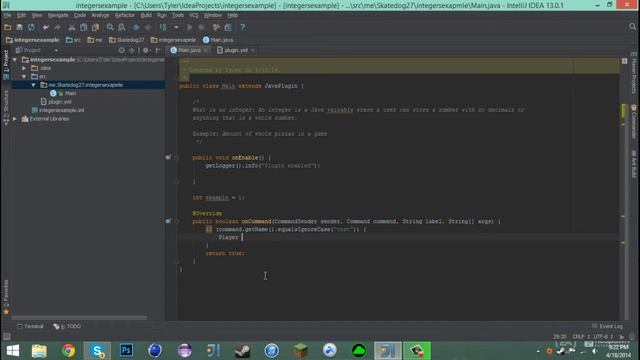 Java Variables: Integers смотреть онлайн