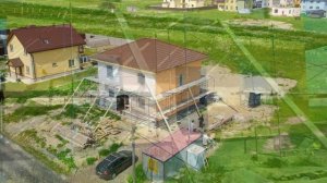 Отделка фасада арболитового дома фактурной штукатуркой - технология и материалы