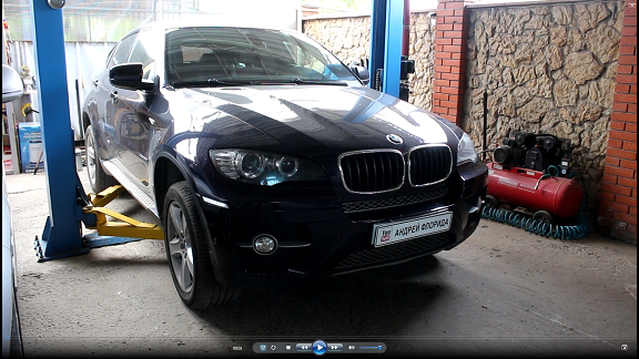 Замена салонного фильтра на BMW X6 2011  БМВ X6 3,0 бензин