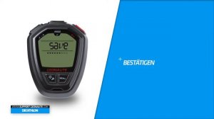 SAV - DECATHLON - ONSTART 710 - Einstellung und Verwendung der Funktionen PACER, SPEED, STROKE