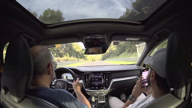 Volvo S60 T8 Hybrid Polestar Touristenfahrten 28 09 2023 second lap