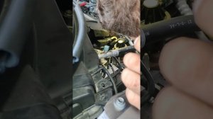 Проверка ДВС Honda Insight на подсос воздуха. Методом дыма...