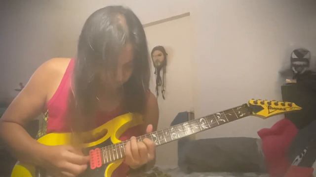 Ibanez JEMJRSP original full 5 springs with E standard tuning смотреть онлайн