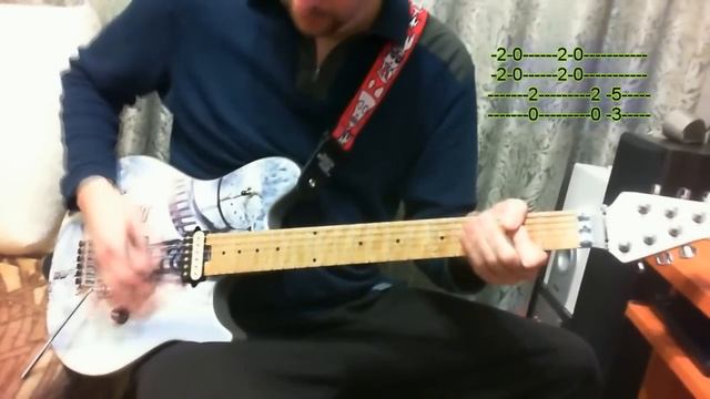 Как играть Metallica - Fuel на гитаре смотреть онлайн