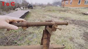 Простая и полезная самоделка. Ямобур для трактора своими руками. DIY
