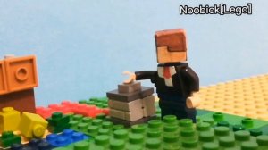 лего майнкрафт анимация - игра на сервере/коллаб/lego minecraft #лего