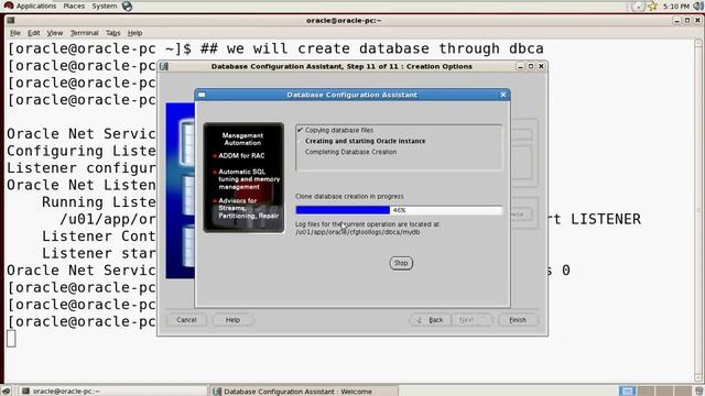 DBCA (Database Configuration Assistant) смотреть онлайн