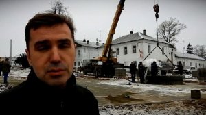 В Калязин доставлен макет города до затопления