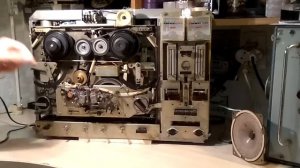 Катушечный магнитофон Илеть-101 часть 1  USSR reel tape recorder ILET-101 part1